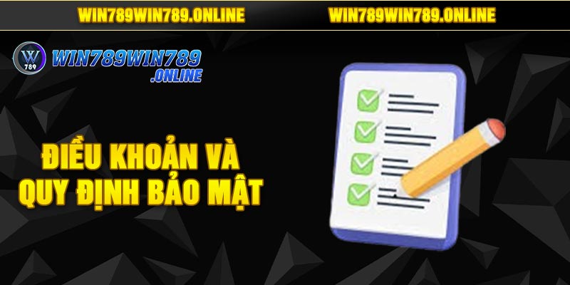 Điều Khoản Và Quy Định Bảo Mật